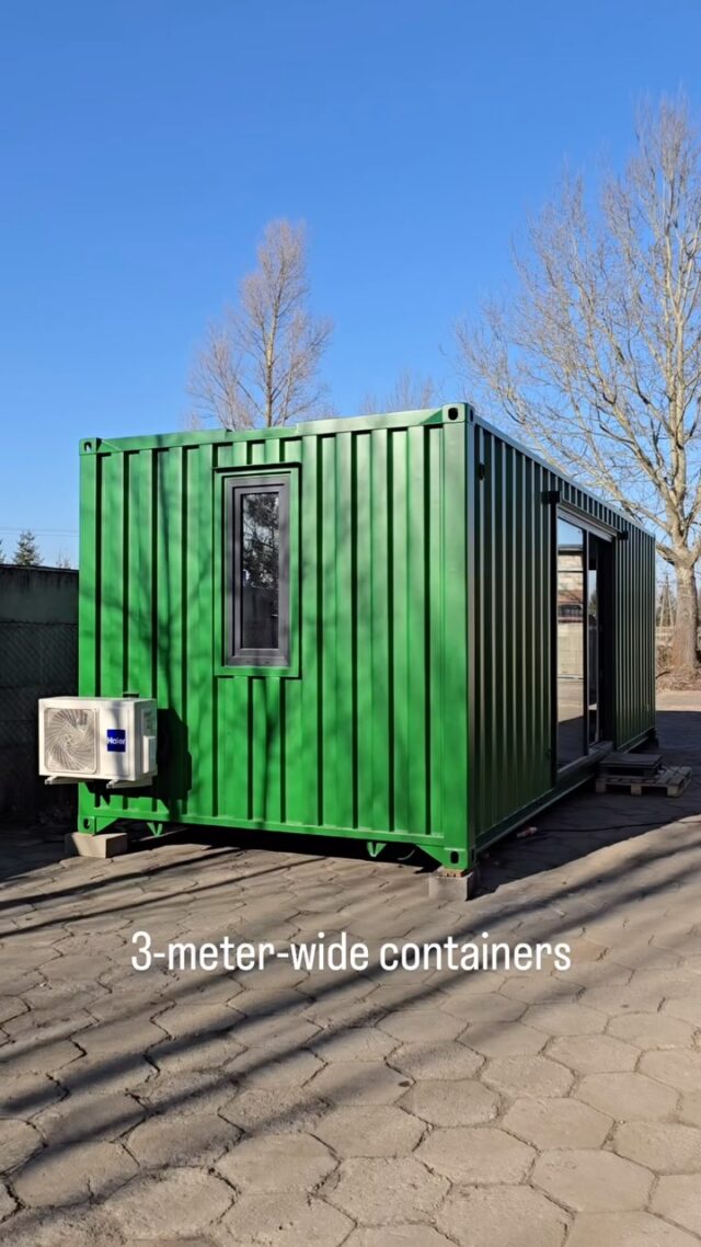 ◼️ Only at Flexicube! ◼️ 3-meter-wide container homes — that’s half a meter more than standard, and it makes a huge difference inside. 🏡 XL models: L22XL, L15XL, L30XLMade of corten steel, easy to move, with options for pitched roof and custom cladding.Perfect as your dream home, office or Airbnb.#container #containerhome #containerhouse #tinyhome #tinyhouse #guesthouse #studenthouse #mancave #shippingcontainerhome #dreamhome #containerbuilt  #modernhome #containerarchitecture #homeinspiration #glamping #containeroffice #containerlife #airbnb #cabin #germany #flexicubepl #modernhouses #singlefamilyhome #modernhomes