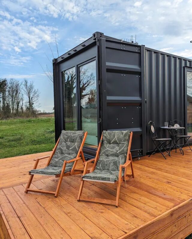 You dream it, we build it. Be your own boss today. L30.4 🏡#containerhome #containerhouse #tinyhouse #dreamhome #cabin