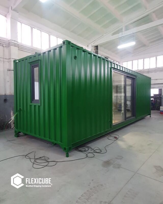 Another stunning L22XL unit 🟩 (9 x 3m) is almost ready! This time, it’s heading to Dublin. If you’re in Ireland 🇮🇪 and interested in our container solutions, feel free to reach out to our trusted partner @selfcontainedbyflexicube for more details!#Ireland #Dublin #container #containerhome #shippingcontainer #modularliving #tinyhouse #flexicube #cabin #containerhouse #containerliving #shippingcontainerhome #shippingcontainerhouse #containerarchitecture #gardenhouse #summerhome #tinyhome