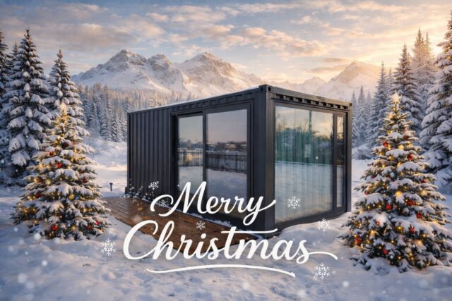 🎄✨ Merry Christmas to all our Clients and Followers! Thank you for being part of our journey and for your trust throughout the year. Wishing you peaceful holidays, joyful moments, and a wonderful New Year ahead! 🎁🍾🎉#merrychristmas #containerhome #containerhouse #containeroffice #cabin