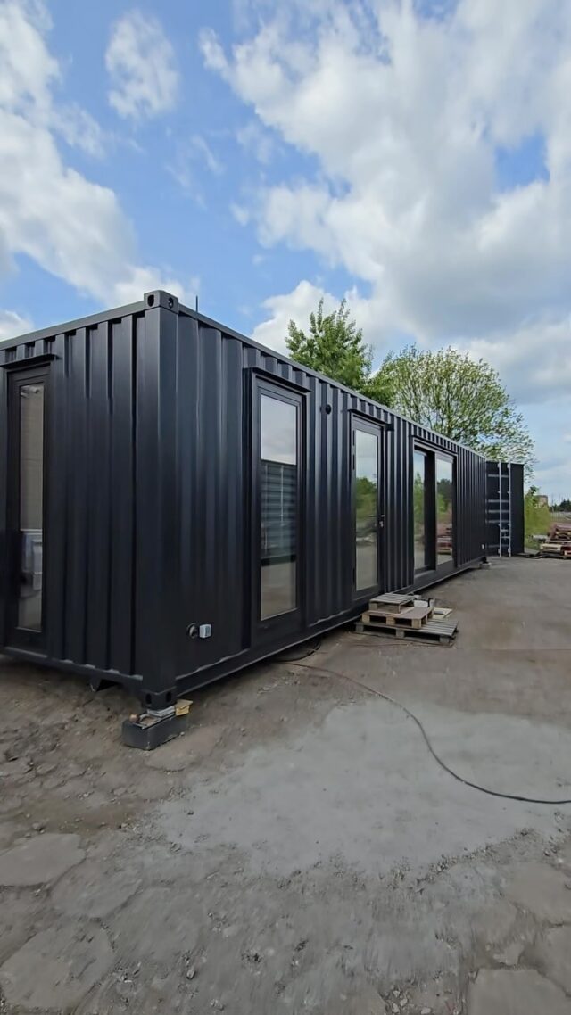 Another project completed! L30.8XL, a 3m wide container home — giving it that extra spacious feel inside ✨ (12 x 3m) 🛌🛌#container #containerhome #containerhouse #shippingcontainerhome #cabin #shippingcontainerhouse #flexicubepl #tinyhome #tinyhouse #containeroffice #singlefamilyhome #houseinspo #homeliving #containerarchitecture #airbnblife #mancave #box