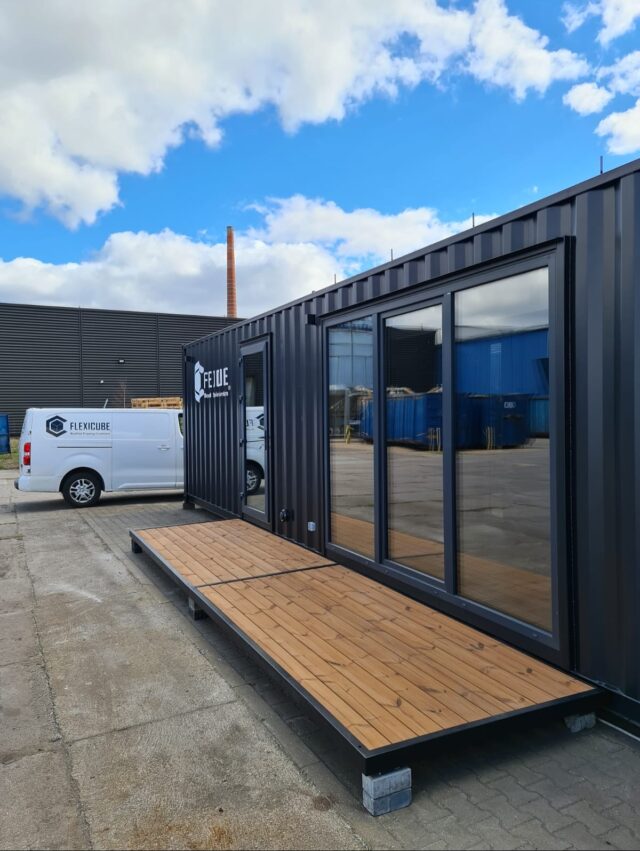You dream it, we build it. Be your own boss today. L30.4 🏡#containerhome #containerhouse #tinyhome #tinyhouse #guesthouse #cabin #mancave #shippingcontainerhouse #shippingcontainerhome #dreamhome #dreamhouse #housing #flexicubepl #flexicube #modernhouse #modernhome #architecture #containerdesign #housedesign #hause #containeroffice #modularhome #containerlife #tinyliving #build #airbnb #glamping #homeinspiration #homeideas #homeinspo
