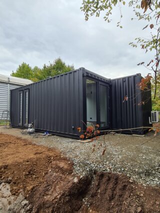 A shipping container can be more than just a storage solution. We offer modification options that can help turn your ideas into a home, office or business space. F30 home ✨🏡#container #shippingcontainer #containerhome #containerhouse #tinyhome
