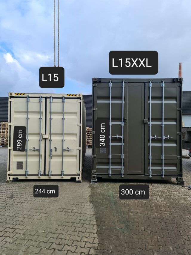 The difference is huge 🙌🏼 L15 vs L15XXL#container #containers #shippingcontainer #containerhome #containerhouse #containeroffice #build #homeinspo #homeinspiration #homeideas #summerhouse #glamping #camping #guesthouse #gardenhouse #blackhouse #modernhomes #modernhome #berlin #hamburg #vienna #containerlife #flexicube #tinyhomes #apartment #stockholm #cabin #cabinlife #cabinliving #homedesign
