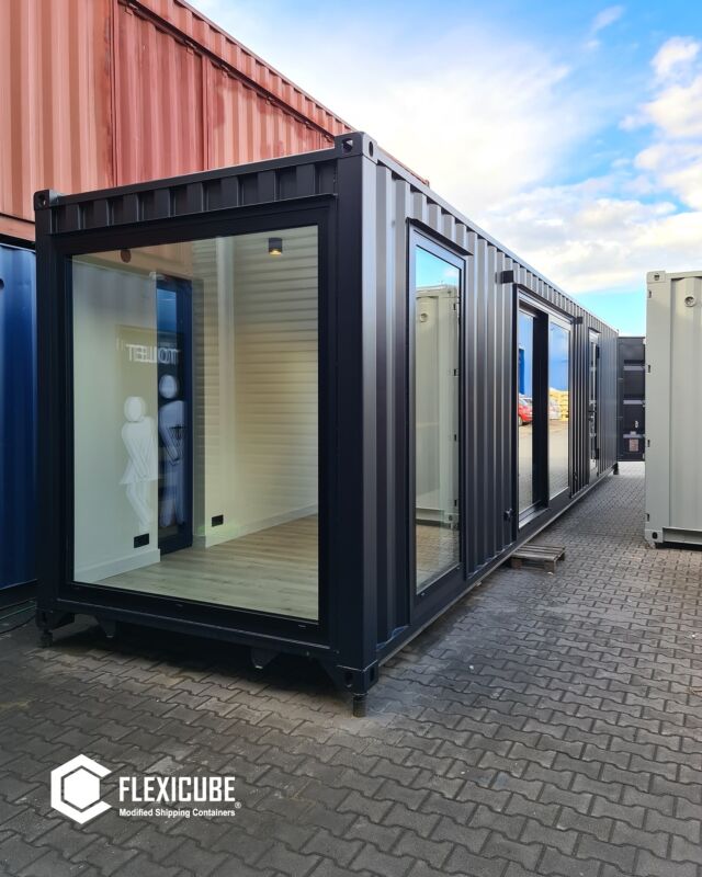 Less is more! 🌿✨ Introducing the beauty of compact living. Discover the freedom of living with less and the joy of optimizing every inch of your space. L30 home 🏡#compactliving #simplicity #smallspaceliving #minimalist #greenerlifestyle #cozyoasis #containerhome #containerhouse #containerbuilt #shippingcontainerhome #shippingcontainerhouse #containerlife #tinyliving #minimalliving #tinyhome #tinyhouse #airbnb #summerhouse #gardenhouse #housing #houseinspo #homeinspiration #homeinterior #blackdesign #blackinterior #flexicube #cabin #cabinlife #box #flexicubepl