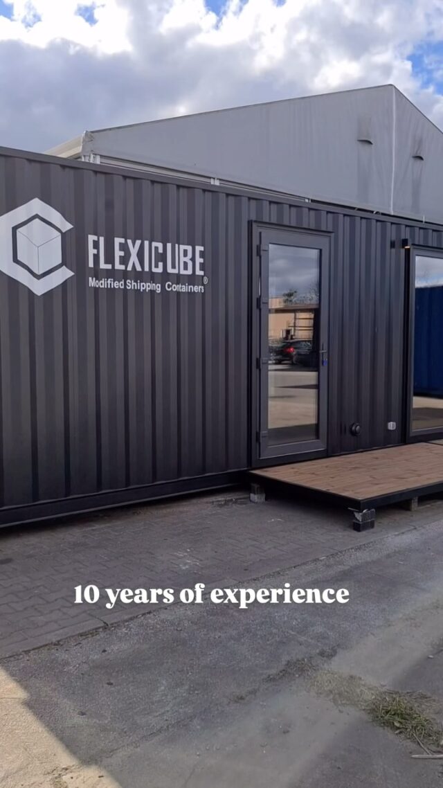 10 years of experience. Hundreds of containers delivered across Europe 🌍Reliability. Precision. Commitment. This is what drives us every day.#containerhome #containerhouse #tinyhome #tinyhouse #shippingcontainerhouse #shippingcontainerhome #housing #flexicubepl #modernhouse #modernhome #flexicube #containerlife #airbnb #glamping #homeinspiration #homeideas #minimalliving #homeinspo #container #containerarchitecture #cabin